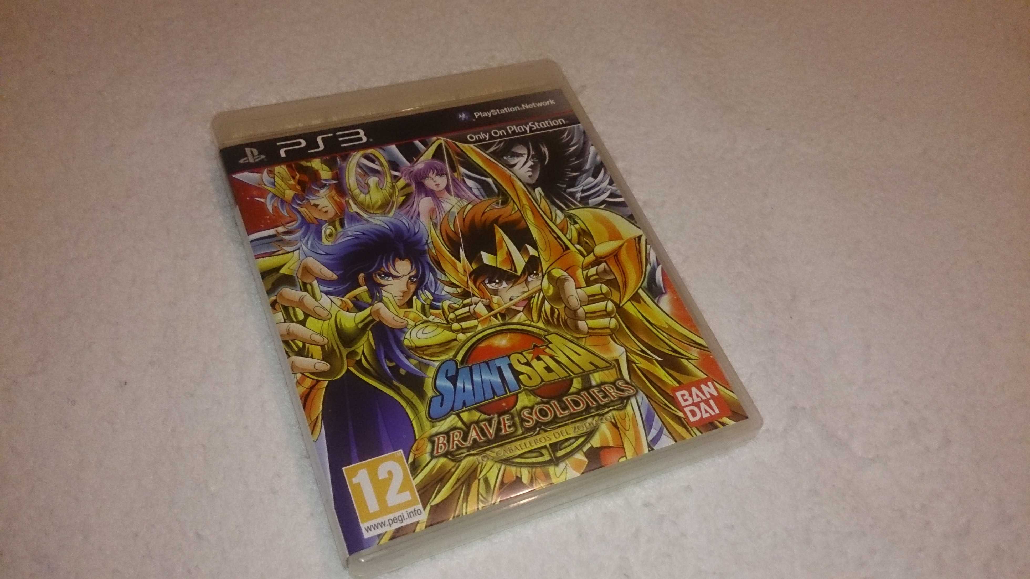 saint seiya: brave soldiers - jogo ps3 (jogo playstation 3) raro