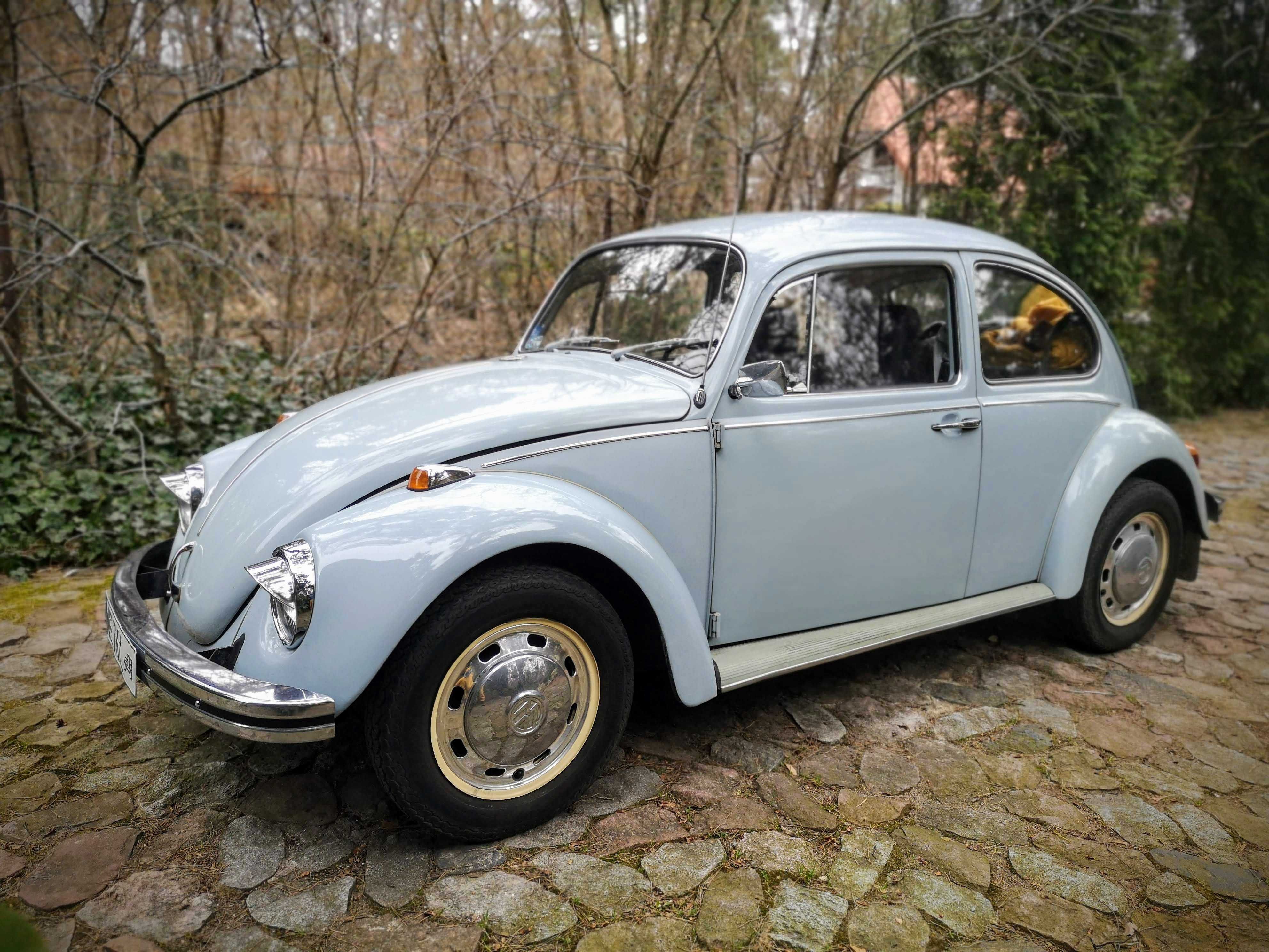 VW Garbus 1300 '68 oryginał stan kolekcjonerski + przyczepka