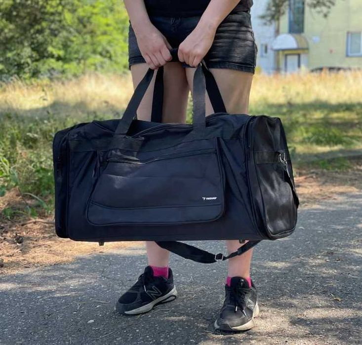 Torba podróżna turystyczna duża 70l pojemności męska damska unisex