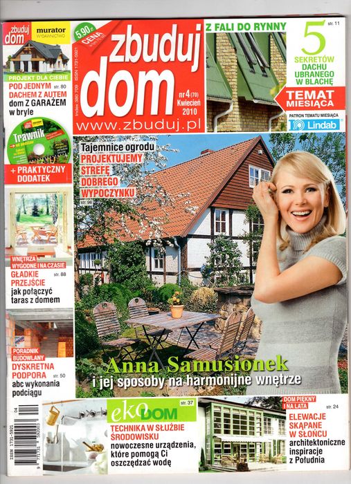Zbuduj Dom 4(70) 2010 Anna Samusionek, Tajemnice ogrodu