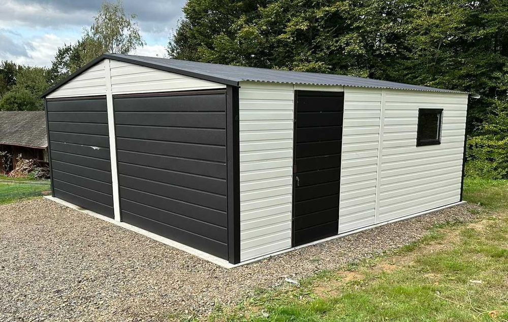 Garaże Blaszane Domki Ogrodowe Wiaty Śmietnikowe