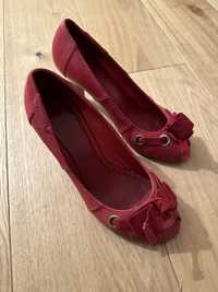 Mexx czerwone buty bez palców