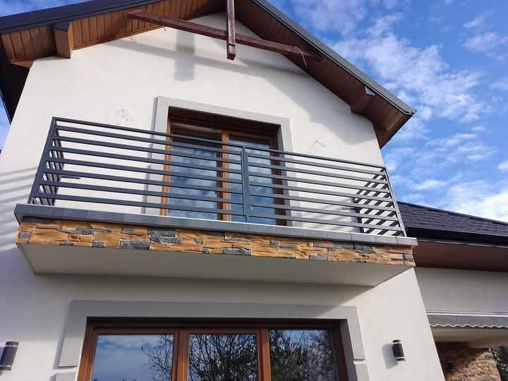 Balustrady balkonowe ogrodzenia