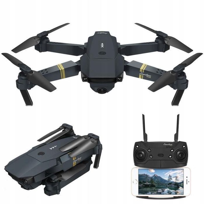 DRON 998 PRO Kamery 4K Full HD WIFI Zabawka Zawis NA DZIEŃ DZIECKA