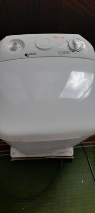 Пральна машина Saturn полуавтомат. Користувалася нею один раз.