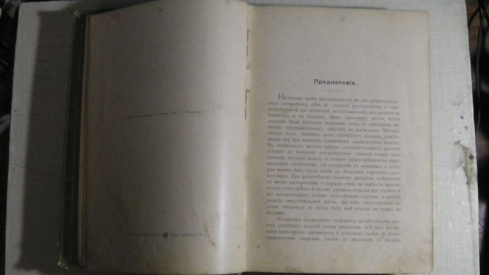 Комнатное садоводство М. Гесдёрфера. 1904 г.