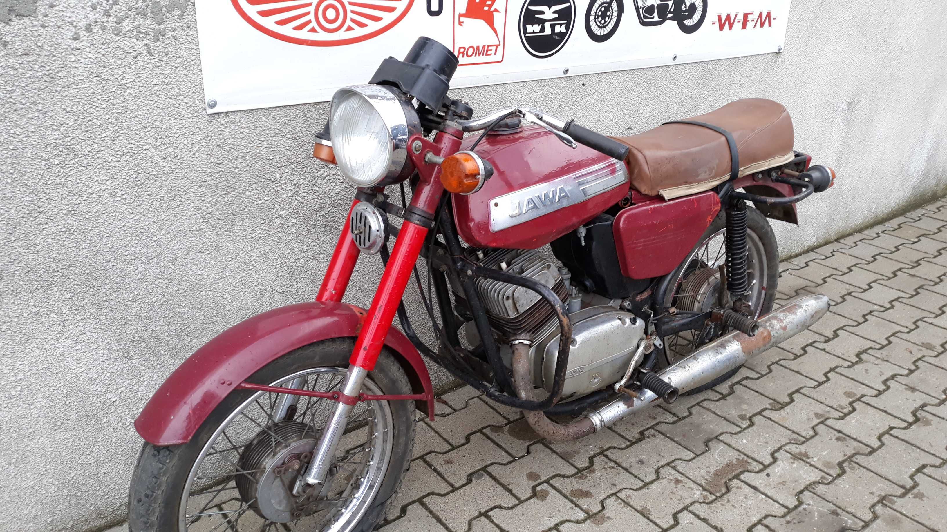 Jawa 350 zarejestrowana