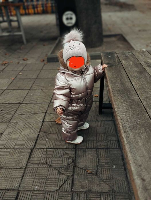 Дитячий зимовий комбінезон