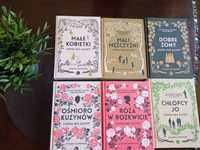 Louisa May Alcott Małe kobietki Mali mężczyźni 6 książek