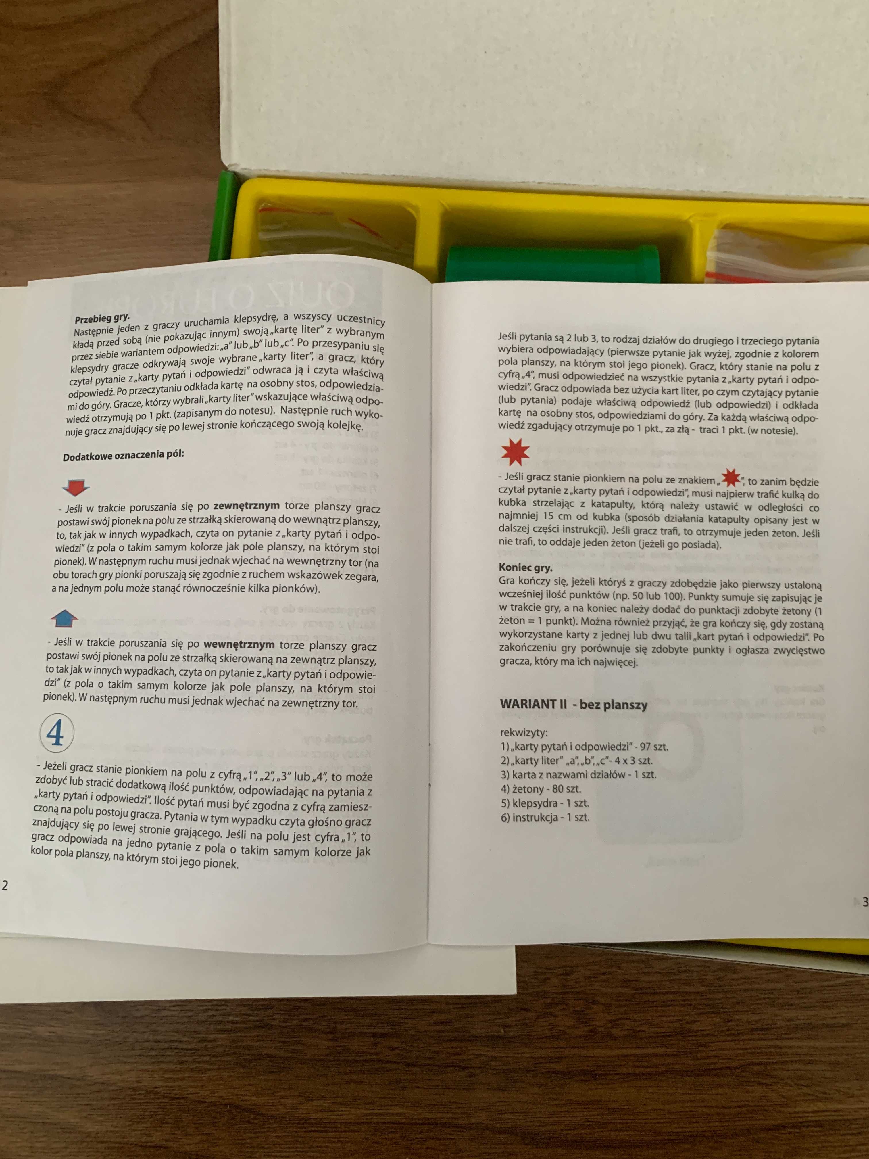Gry planszowe: Quiz o Europie, Chińczyk