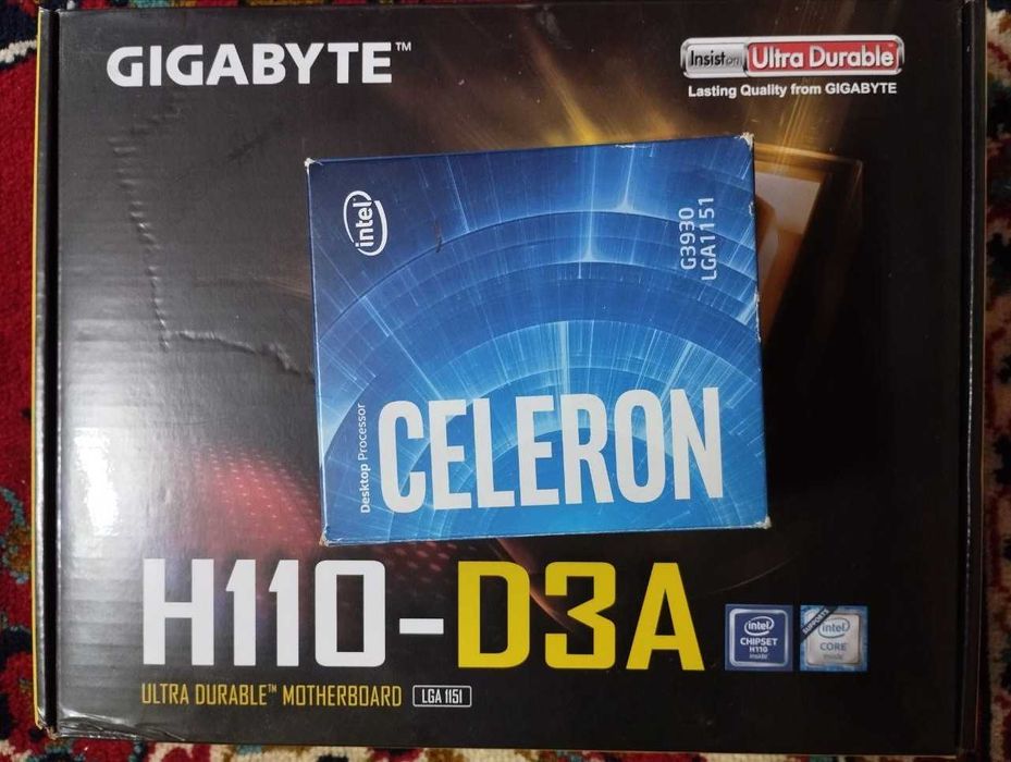 Системний блок ПК, Intel Celeron G3930, 8 GB RAM,SSD M.2 256GB,б/ж400w