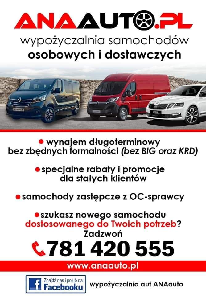 Wypożyczalnia wynajem busów dostawczych