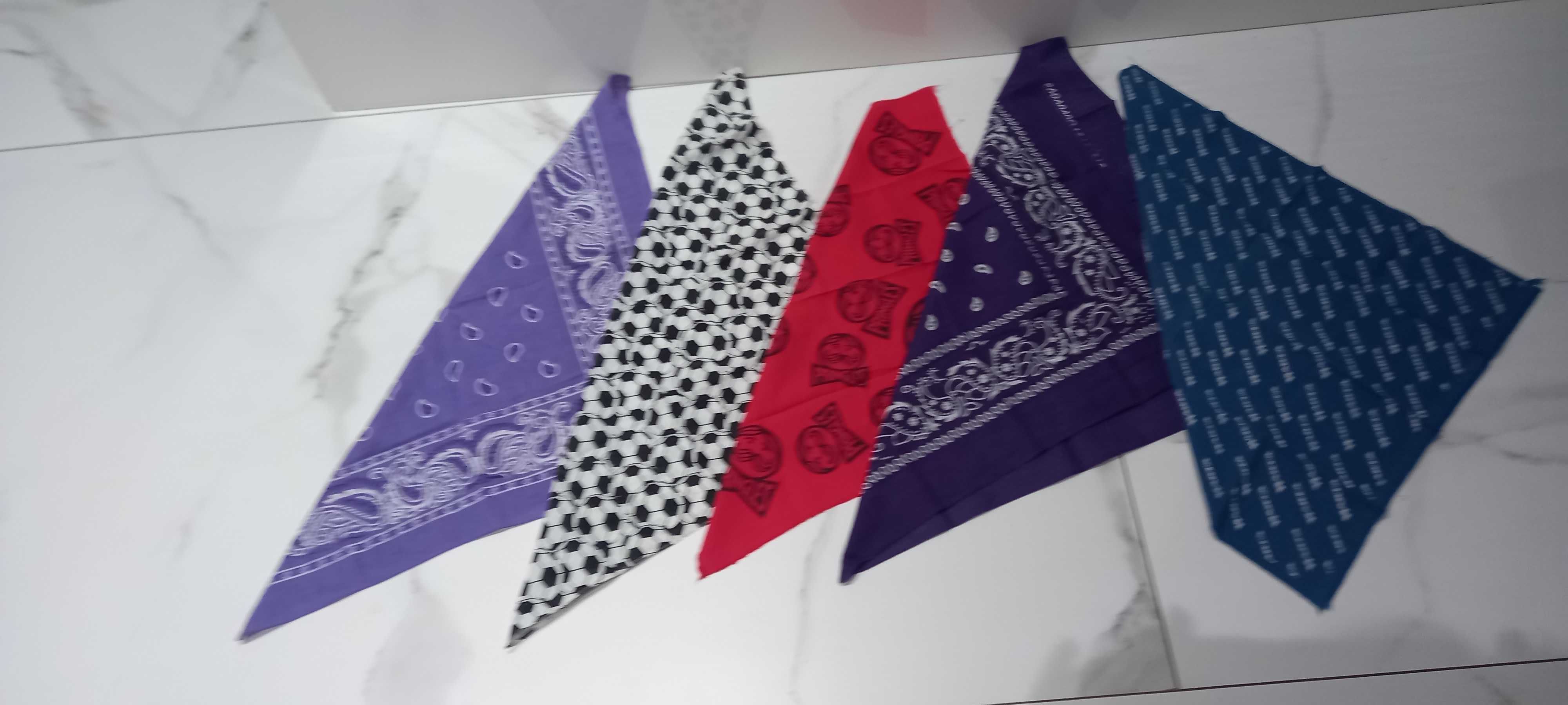 Chustki pod szyję dziecięce  różne wzory