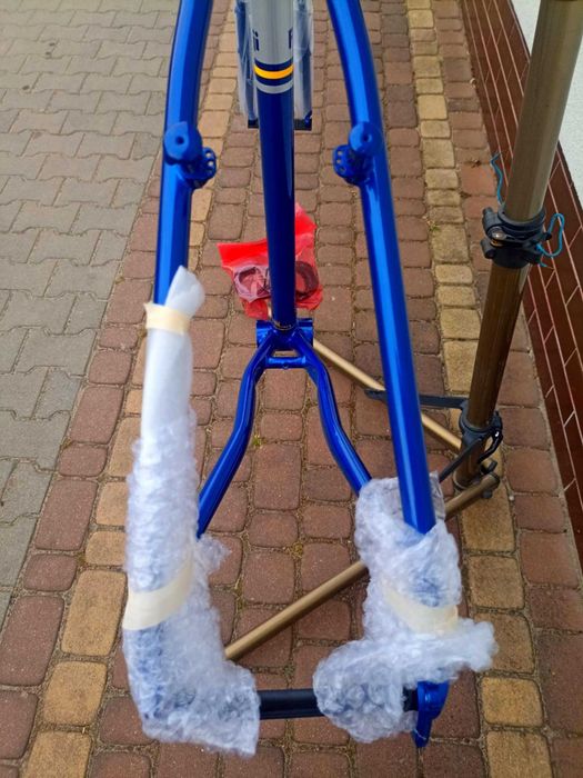Rama Frameset  Fuji turing chro-mo nowa stalowa stylowa + widelec