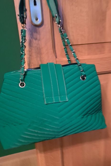 Torebka damska zielona