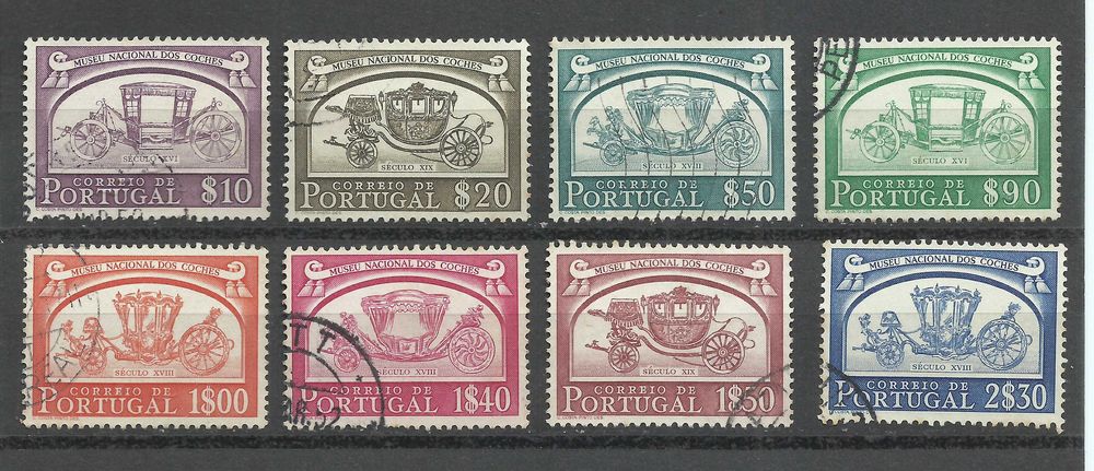 Selos portugueses – Ano 1952 incompleto (falta 1 selo) – usados