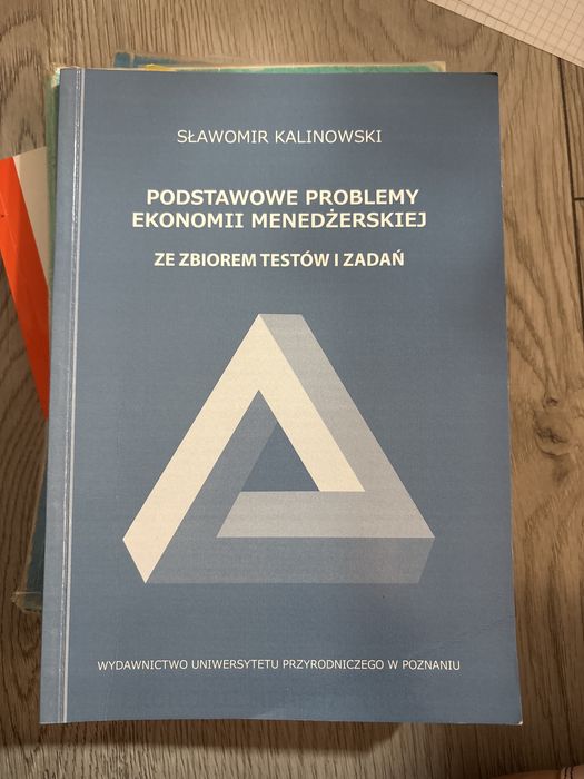 Podstawowe problemy ekonomii menadzerskiej