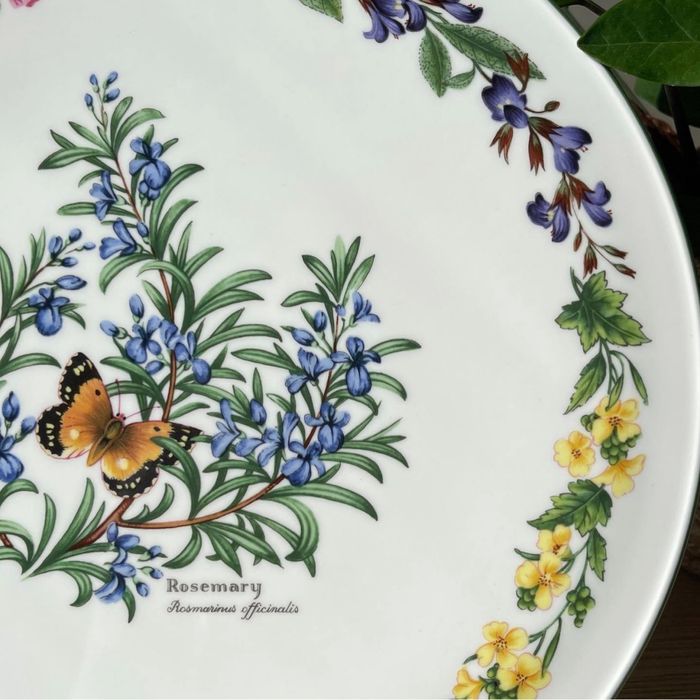 Порцелянова тарілка для тортів та тістечок