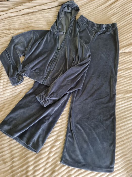 Костюм велюровий спортивний для прогулянок палаццо