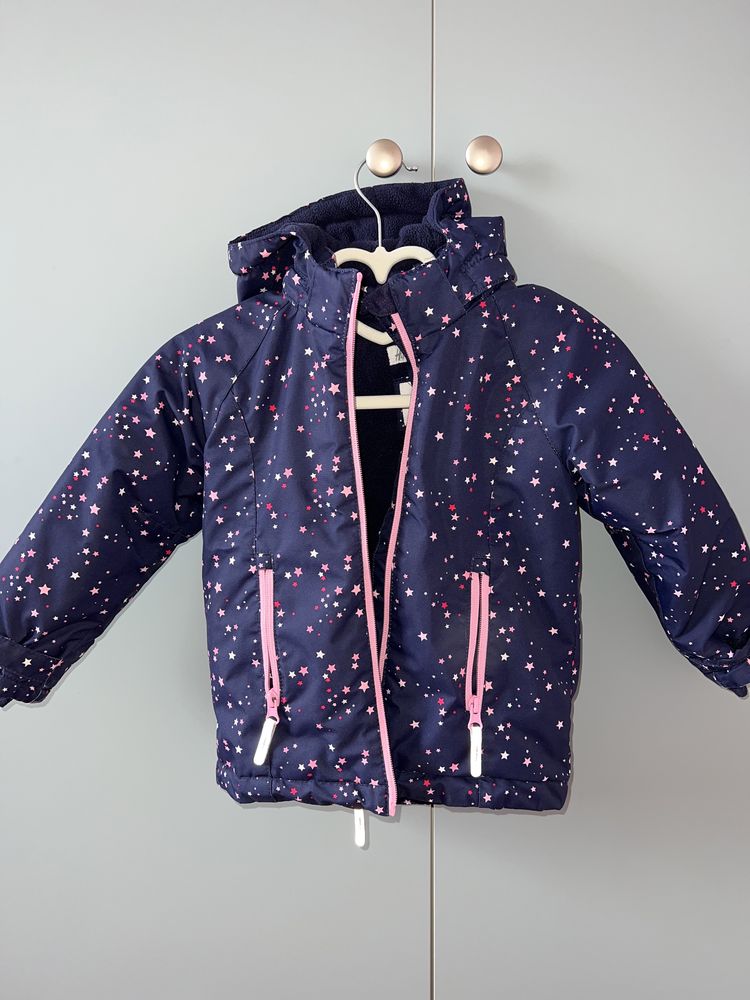 Куртка зимняя H&M 2-3года для девочки