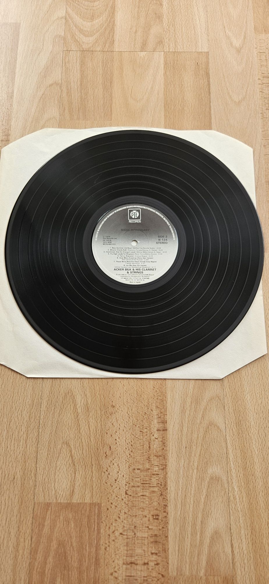 Acker Bilk - Made In Hungary (1979) winyl