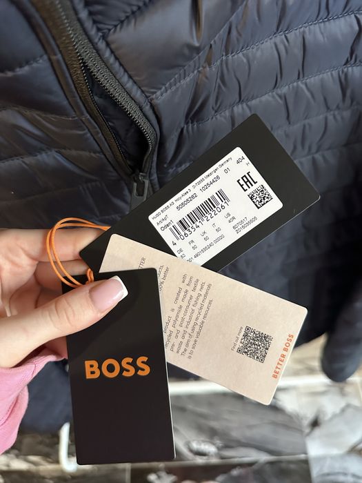 Легкая куртка BOSS Lightweight Puffer Jacket 50 /Л ХЛ / L