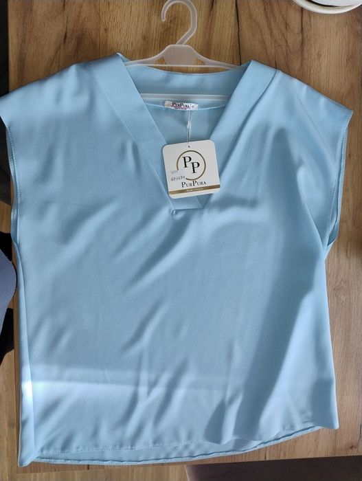 Nowa bluzka rozm 42 blekitna