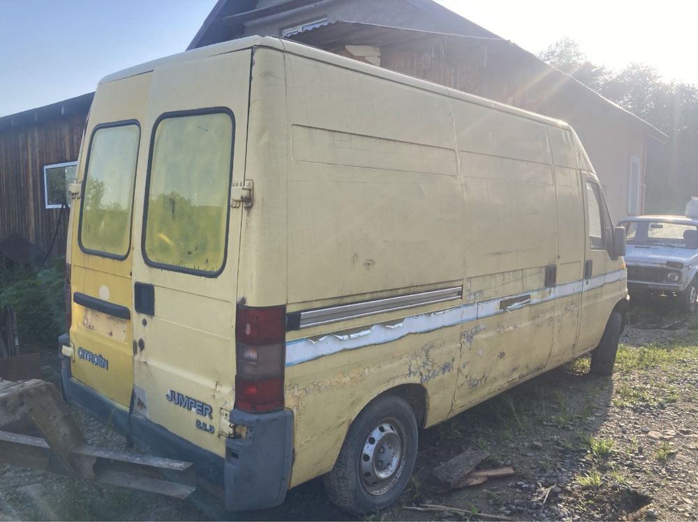 Citroen jumper 2,5 дизель двигун робочий