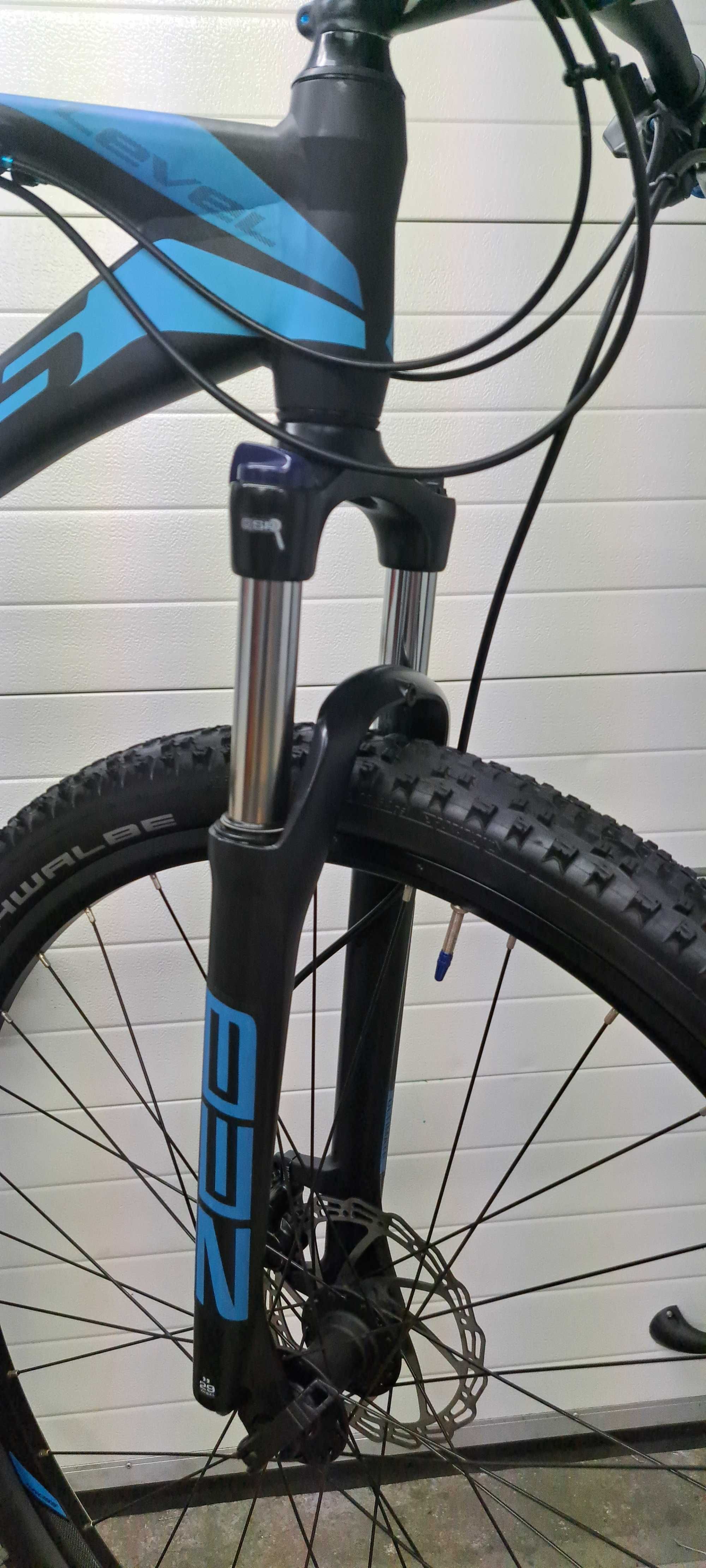 Kross LEVEL B2 PRO 21" r,L Hamulce hydrauliczne osprzęt Shimano