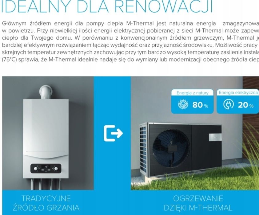 Pompa ciepła MIDEA 8,4 kW M-THERMAL ARCTIC MHC-V8WD2N7-E30 R290