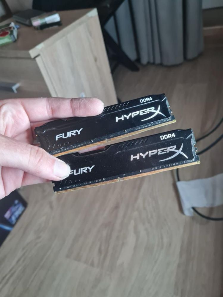 Оперативна пам'ять HyperX Fury DDR4 2х8GB (торг приймається)