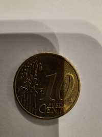 Moneta 10 euro cent 2002 rok