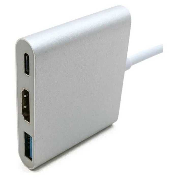 Адаптер USB Type-C – HDMI/USB 3.0/Type-C (0.15m) – ExtraDigital