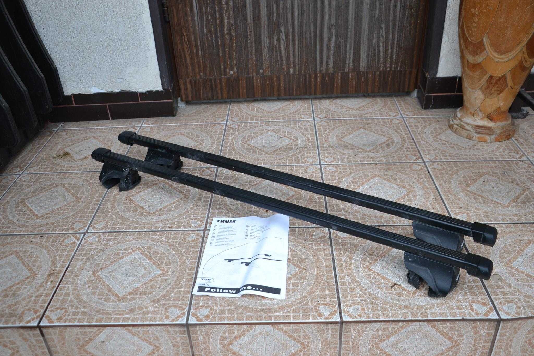 THULE BLACK UNIWERSALNY Bagażnik,Relingi Belki bazowe,relingi Wysyłka