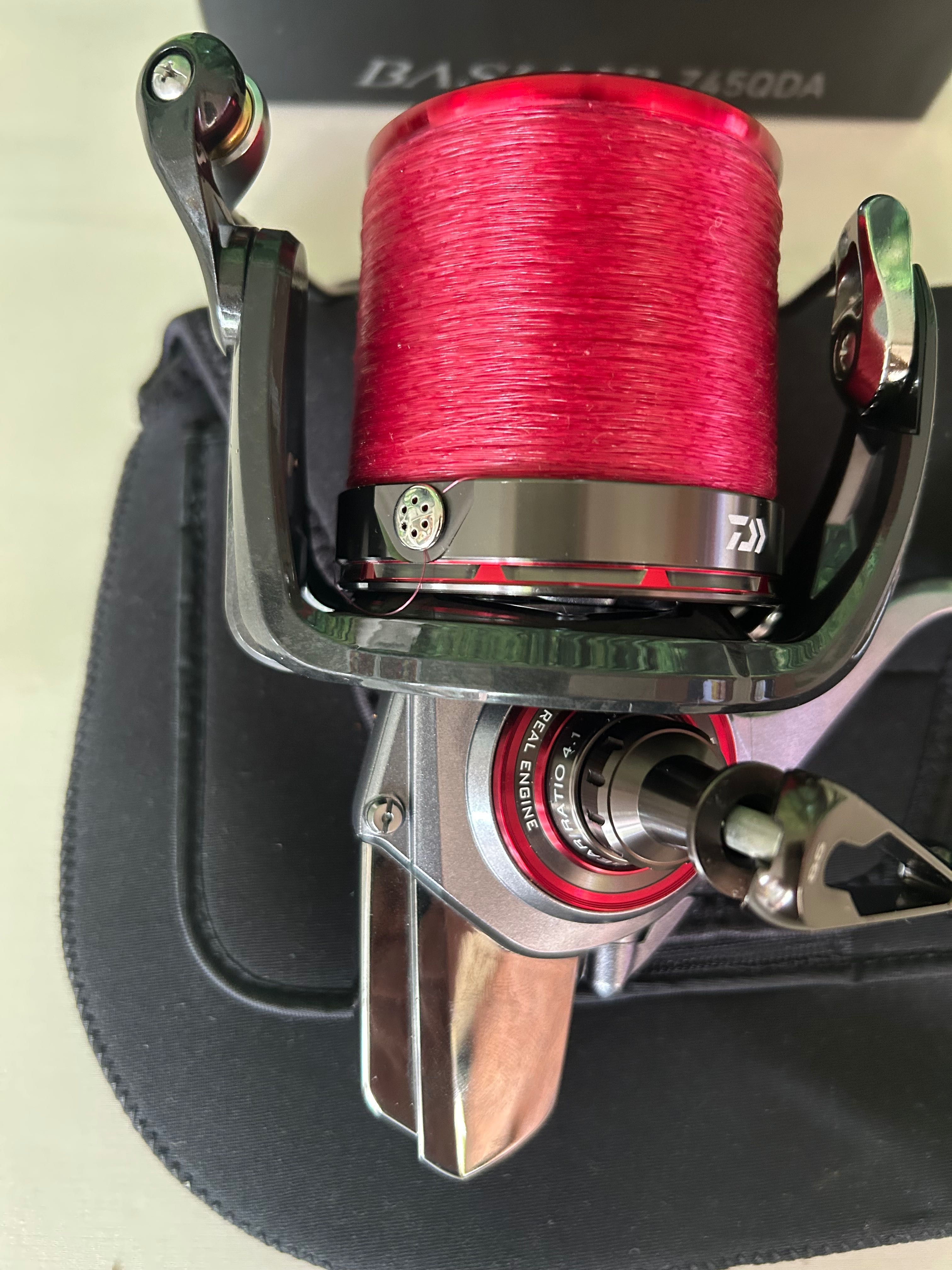 Carreto Daiwa Basiair Z45 QDA esta como Novo