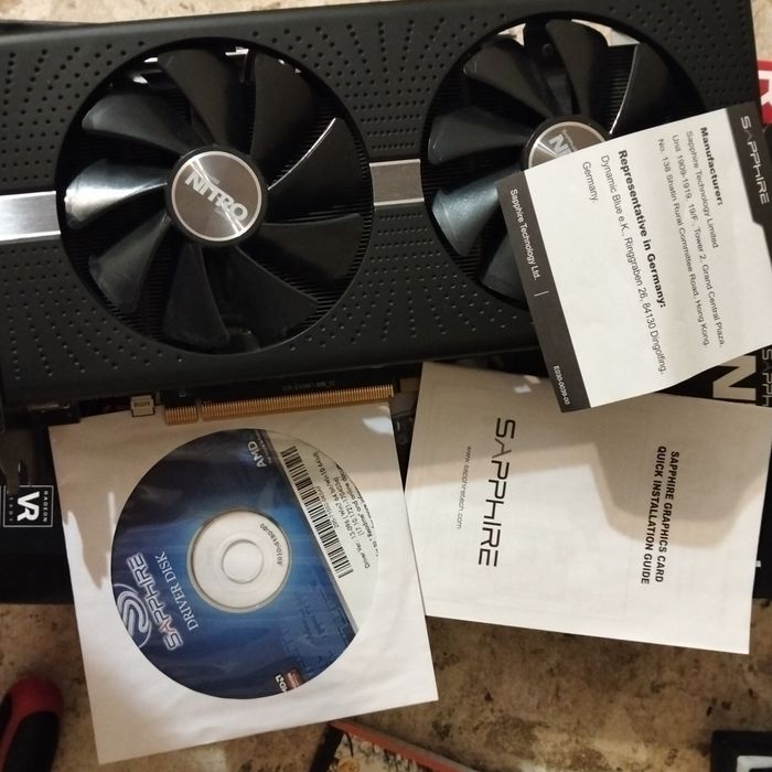 Відеокарта Sapphire RX 580, 4GB