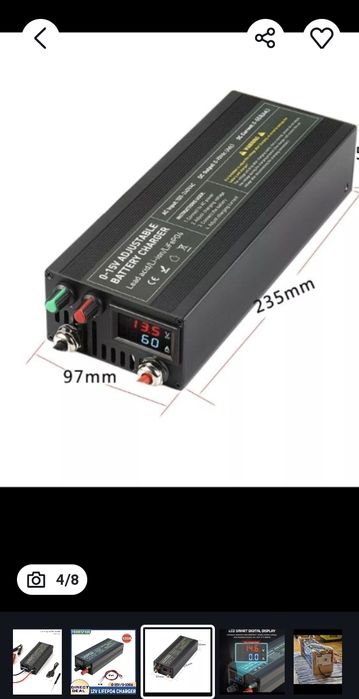 Умные зарядные ,восстонавливают аккумулятор,12/24v.20А 35А.100A