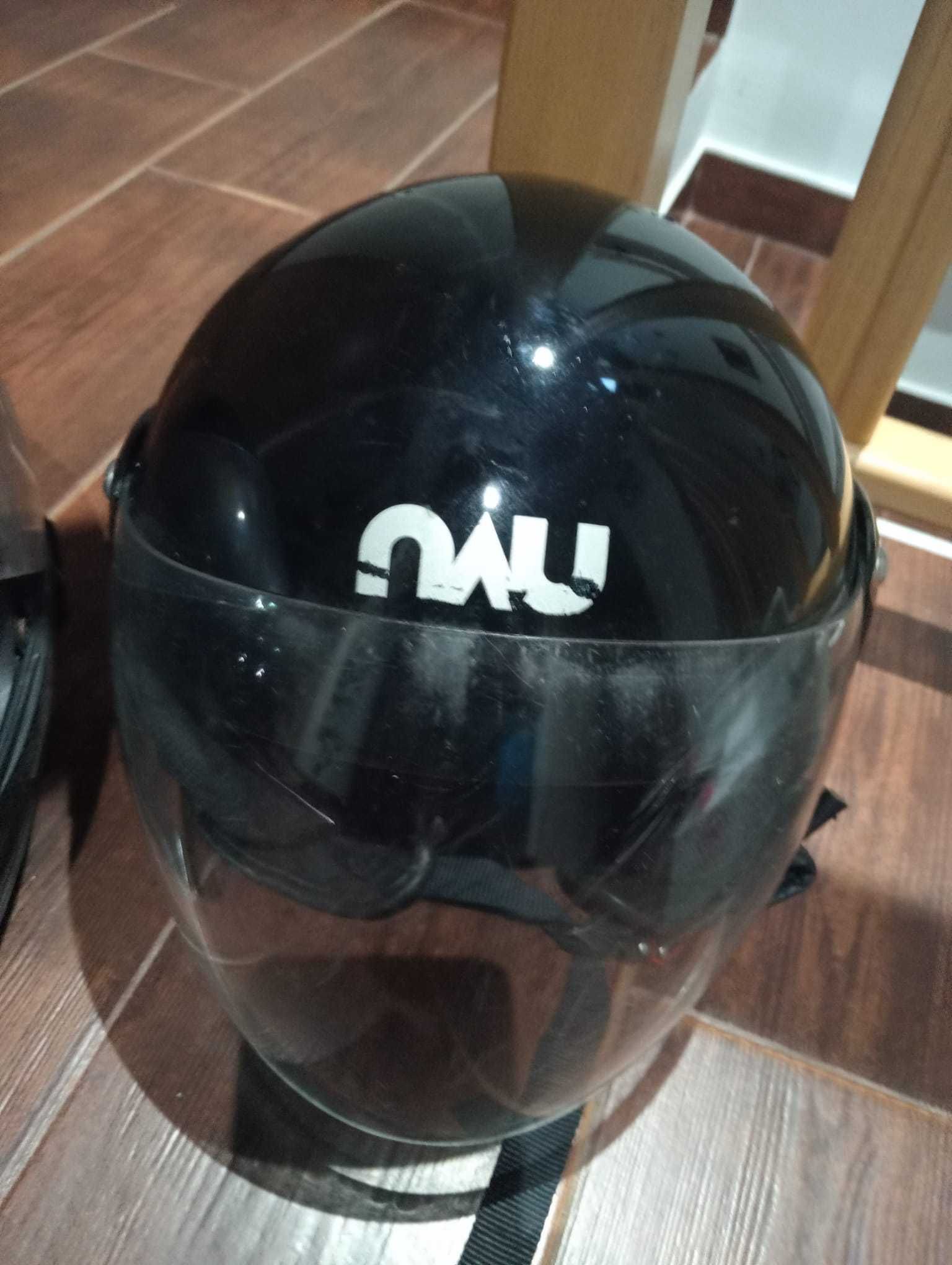 2 Capacete para mota