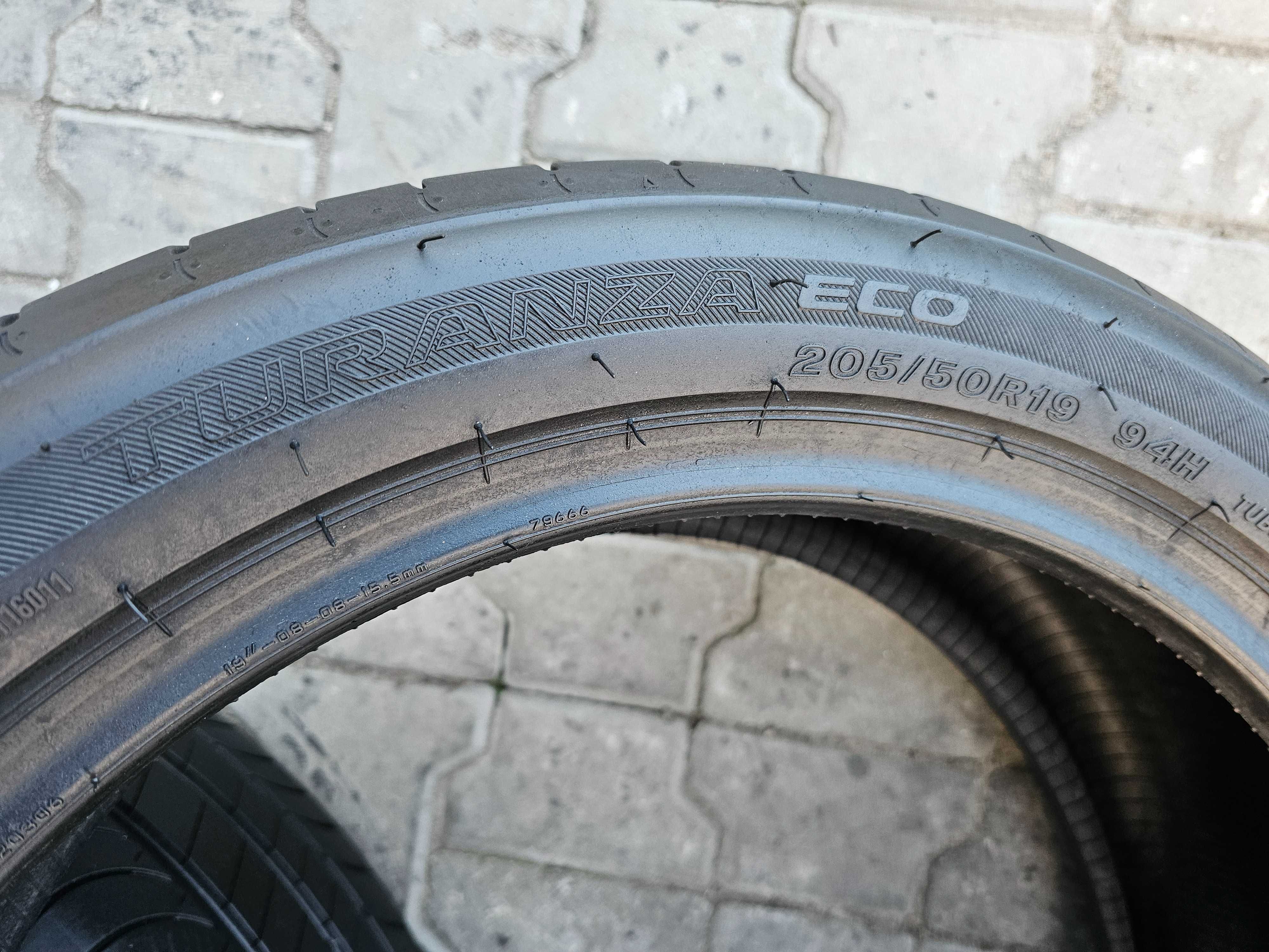 Lato Bridgestone 205/50 R19 6mm