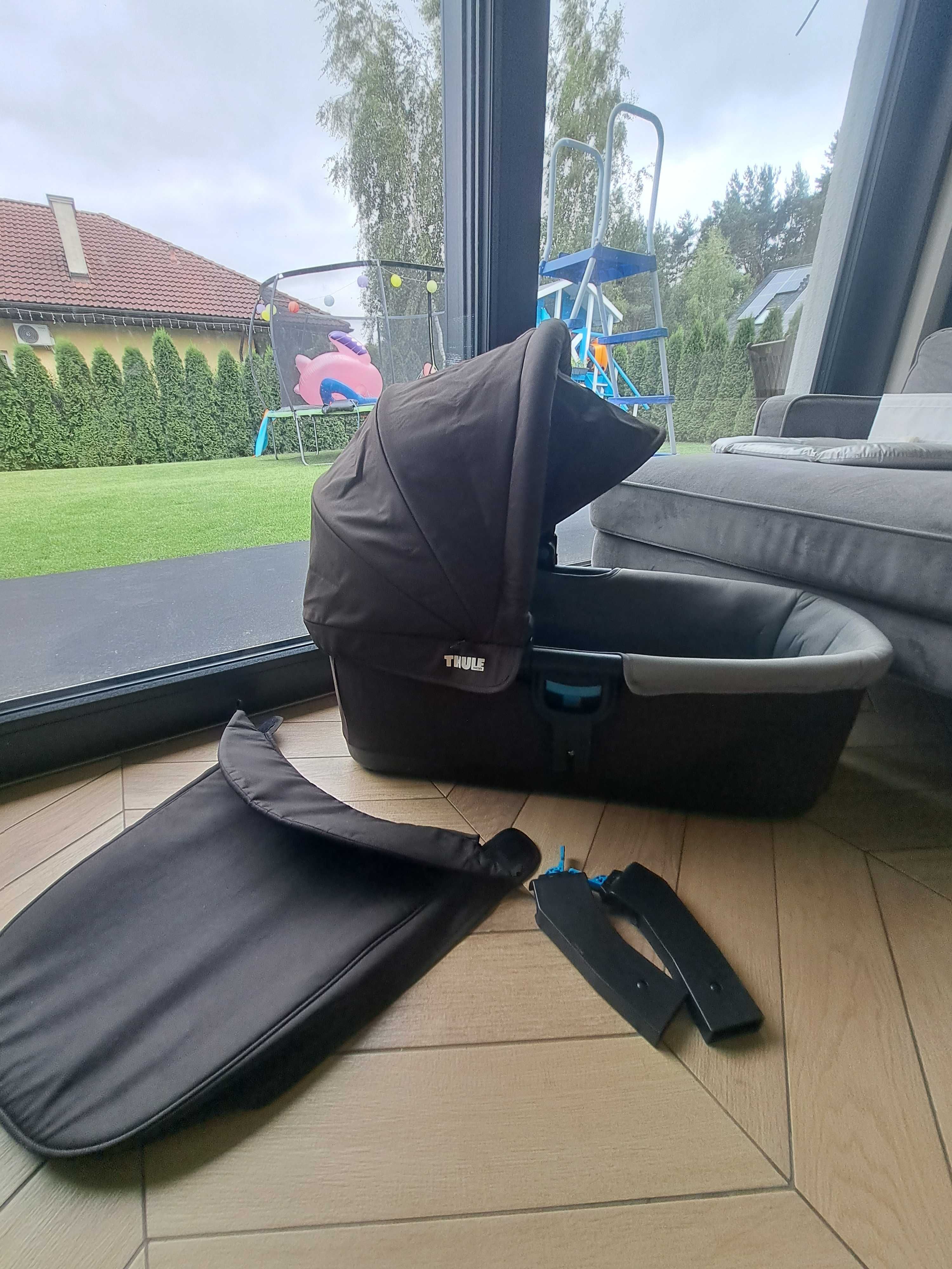 Gondola do wózka thule urban glide 2 + adaptery
