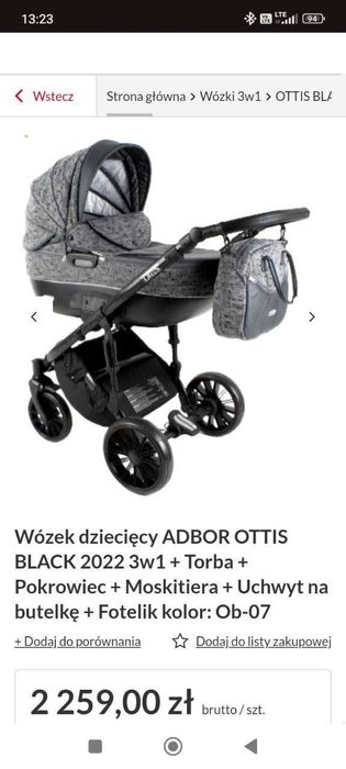 Wózek 3 w 1 abdor