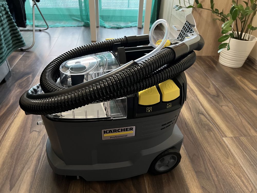 Odkurzacz piorący KARCHER wynajem i dowóz 24h/7dni