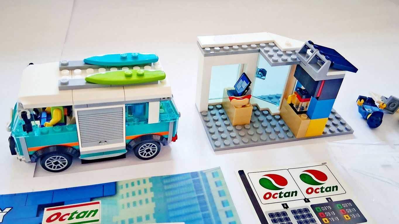 Lego City 60257 Service Station em peças novas montado