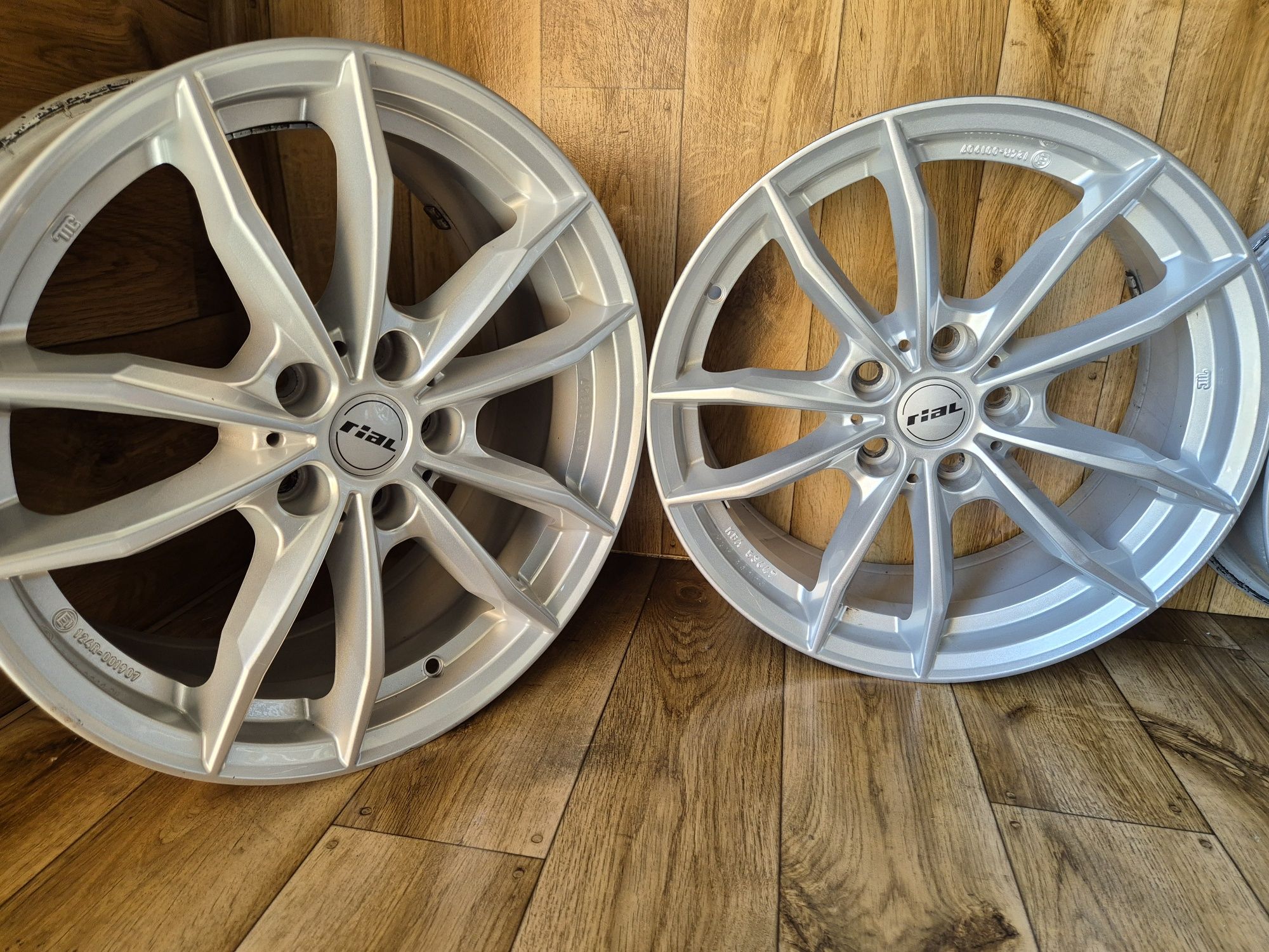 Alufelgi Rial 17 cali 5x112 et30 7,5j stan bdb Audi VW Seat skoda merc