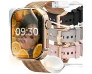 Smartwatch Zegarek Damski Rozmowy Sport Zdrowie Cukier Powiadomienia