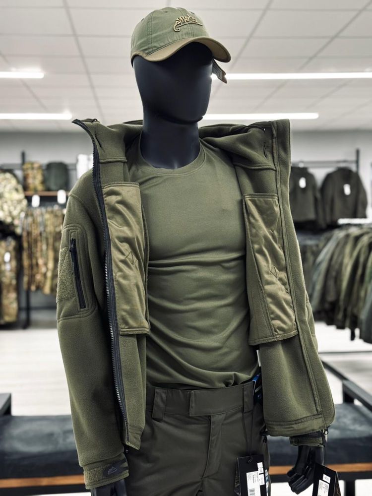 Куртка флісова Helikon-Tex Patriot Double Fleece Olive В наявності Всі