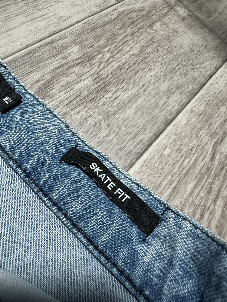Джинси Jaded London Skate Fit Flowers Baggy Jeans