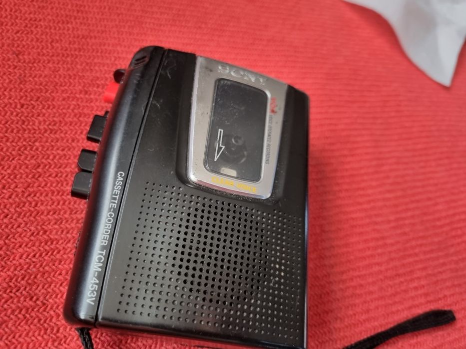 Magnetofon SONY gra nagrywa przewija STAN BD