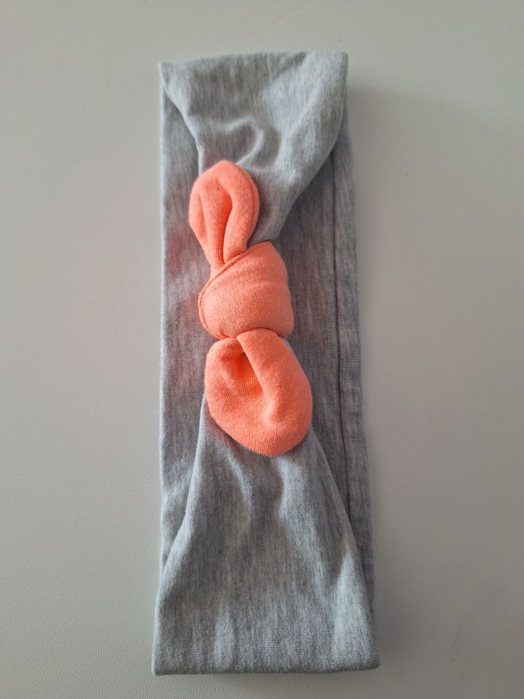 Opaska z kokardką obwód 56 cm