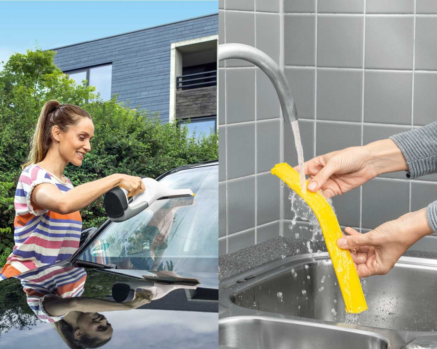 KARCHER WV 6 Plus Myjka Do Okien Z Wyświetlaczem LCD 100 Minut MOCNA